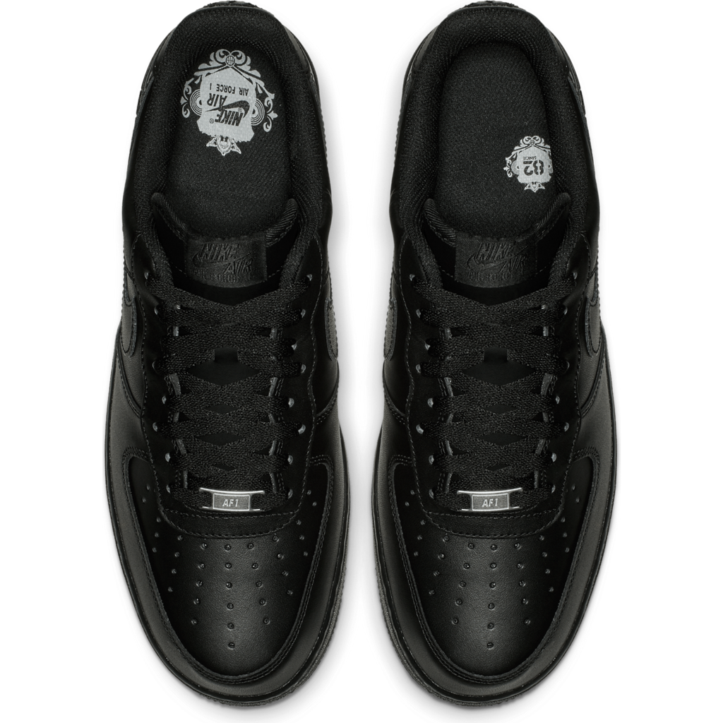 Tenis Nike Air Force 1 Le Casual Negro Tallas #23.5 Y #24 Mujer Psd