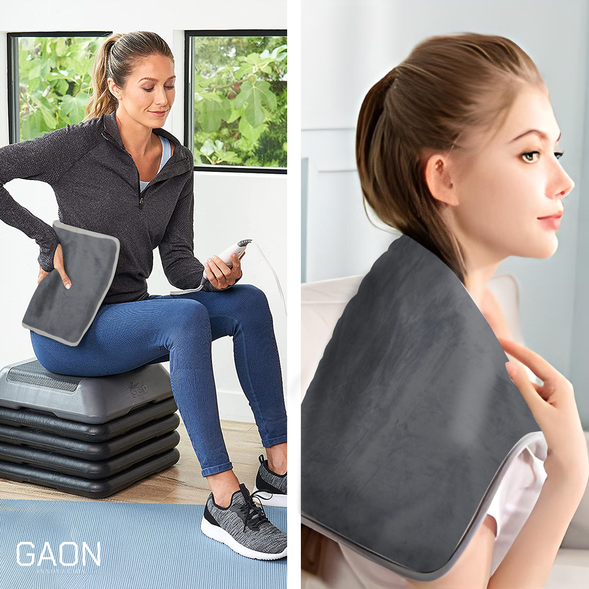 Cojin Electrico Terapia De Calor Dolor Muscular Fisioterapia