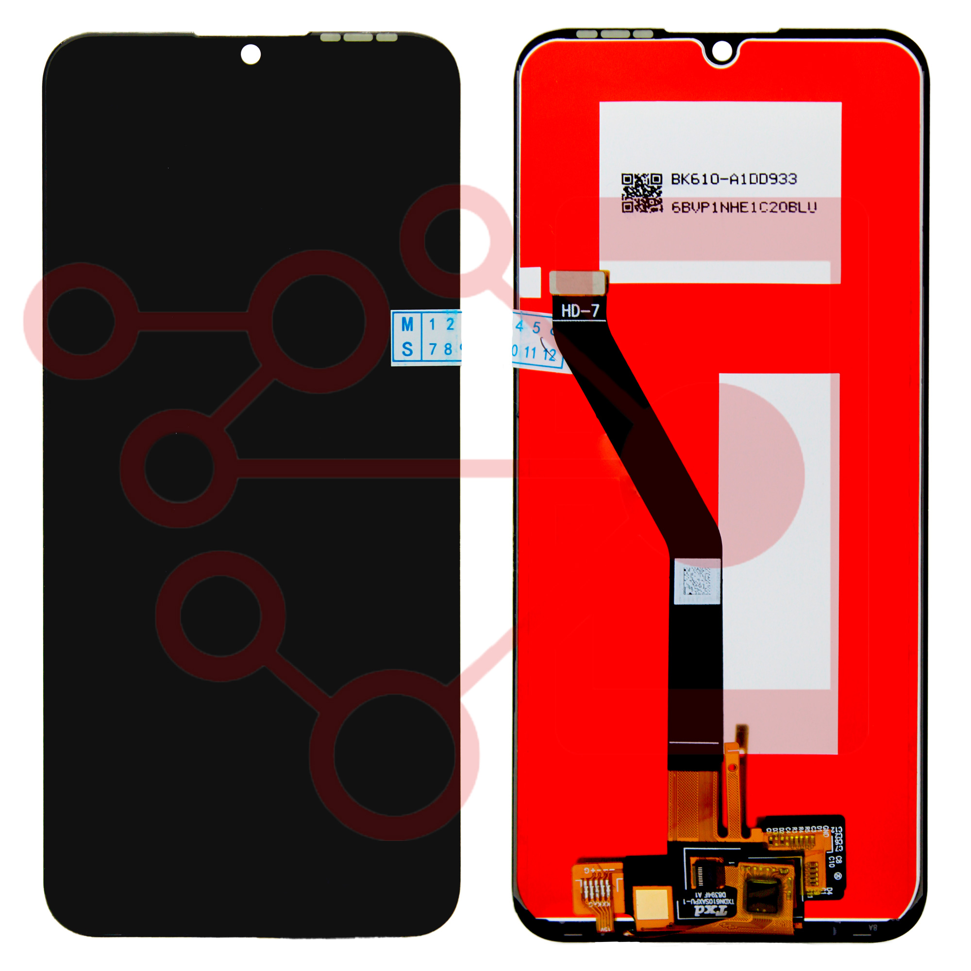 Display Pantalla Touch para Huawei Y6 2019 Negro