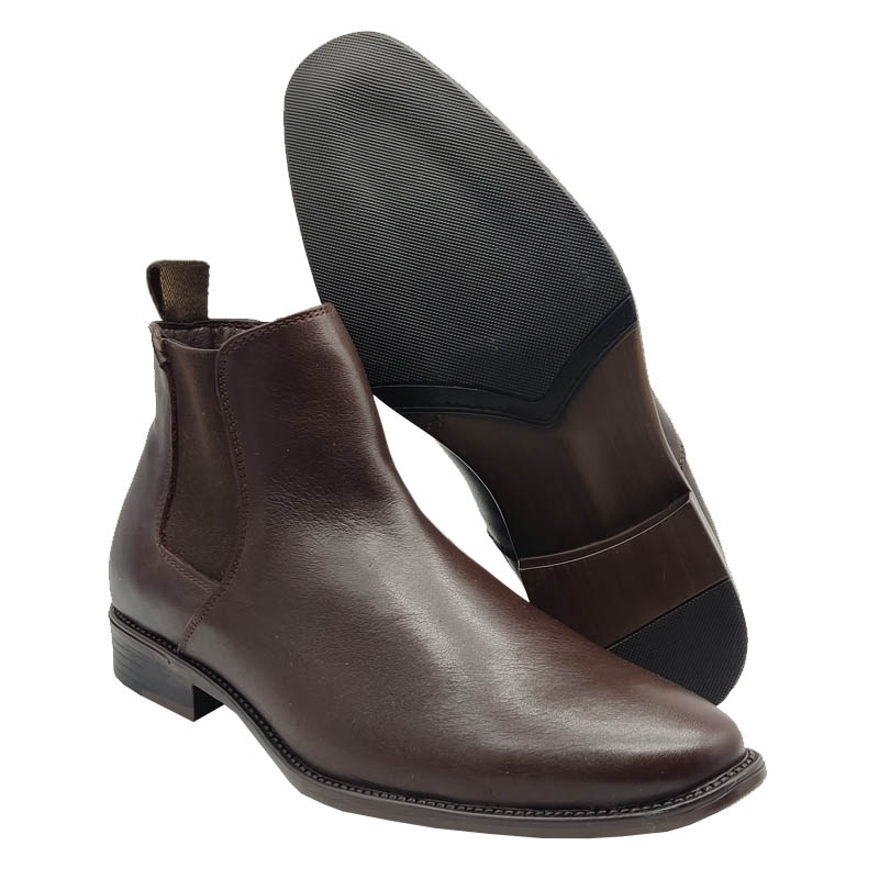 Botines 20hrs 651 Café Roca Hombre Casual Formal 100% Piel