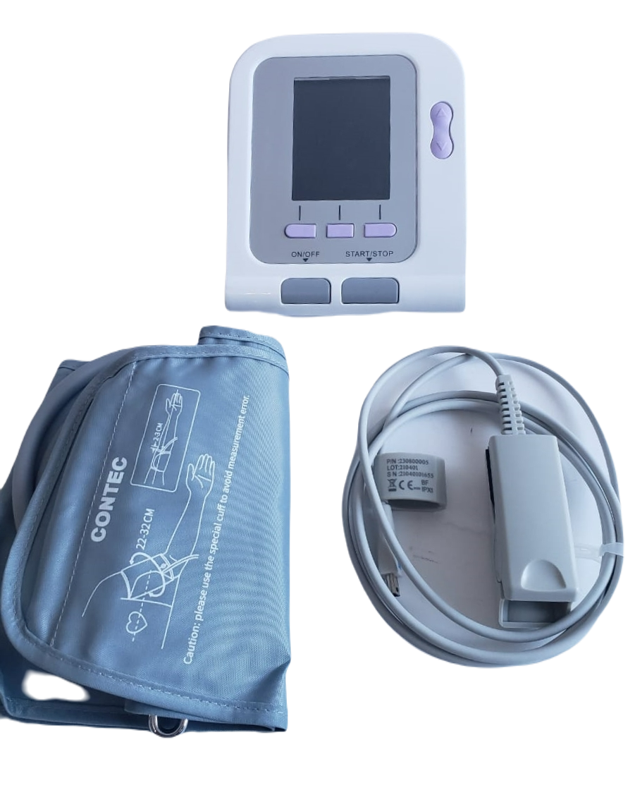 Monitor para signos vitales PANI, SpO2 y FR, Adulto 08A Contec