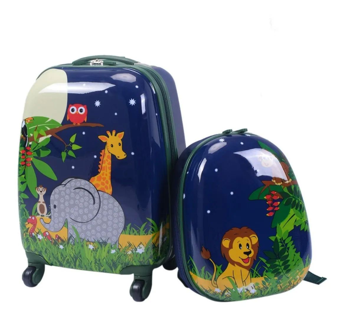 Malas De Viagem GOPLUS Maleta Infantil Con Mochila Para