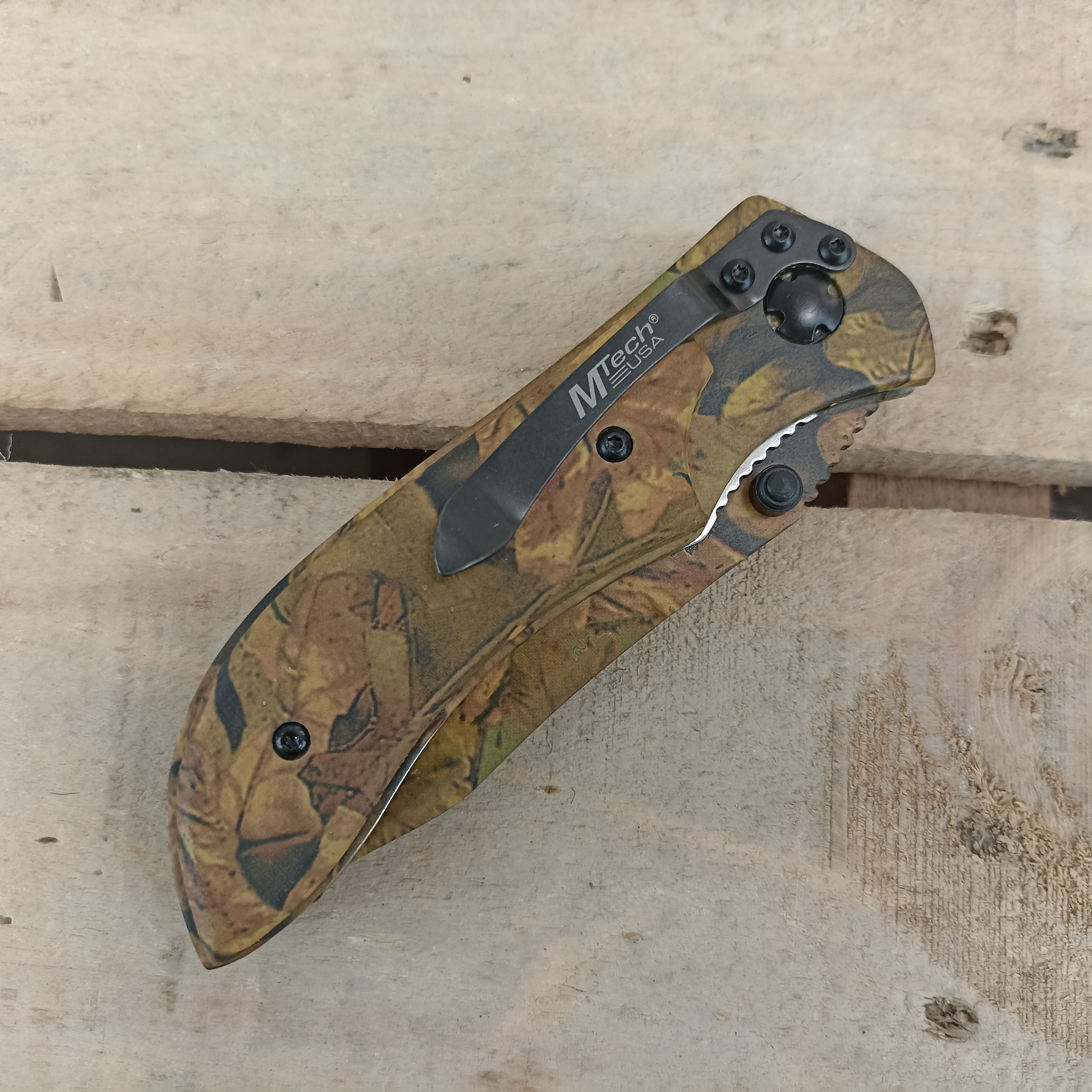 Navaja Camuflaje Semi-Automatica MT-104