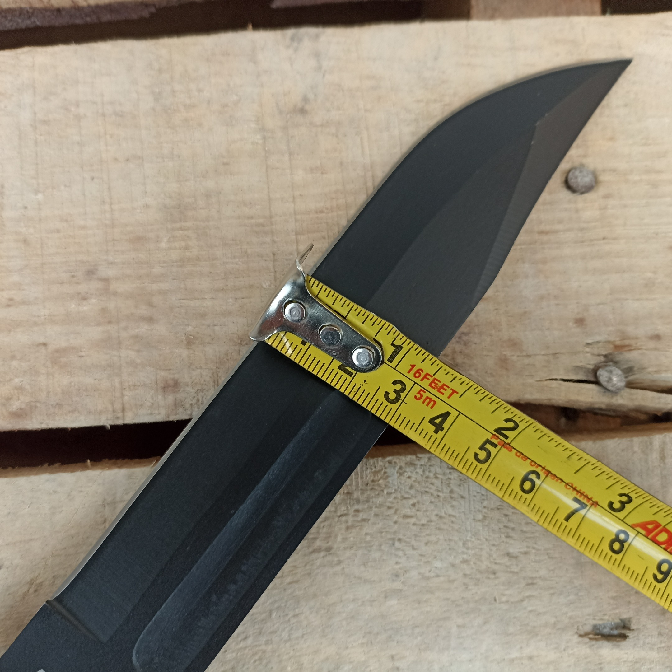 Cuchillo Con Funda De Cuero MT-122