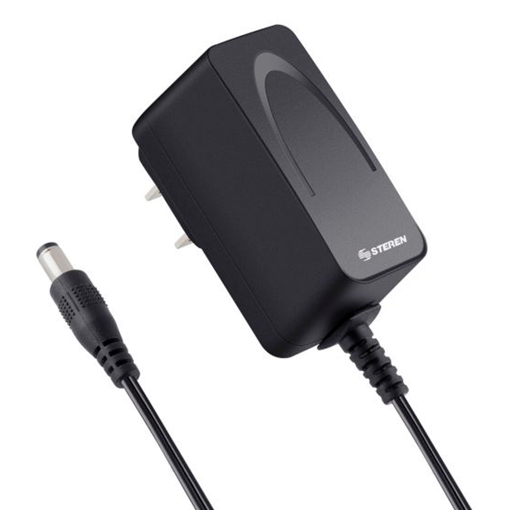 Eliminador Regulado 12V 1A Para Cámaras CCTV Steren ELI-1040