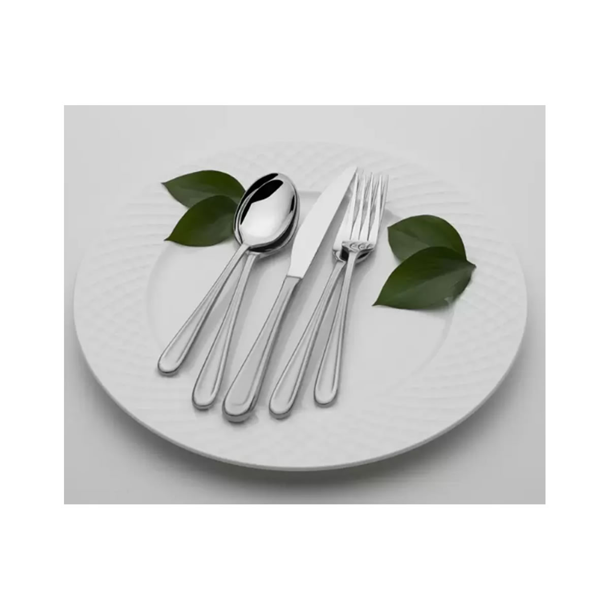 Mikasa, Juego de Cubiertos de Acero Inoxidable 20 piezas Olivia