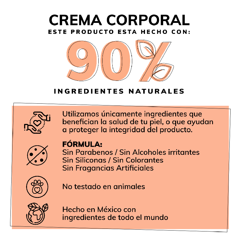 Crema Corporal con Manteca de Karite Crema para Cuerpo Hidratante Corporal Quotidien 450g