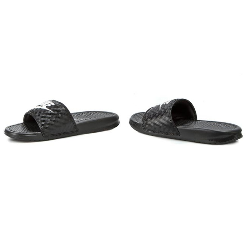 Sandalias Nike Wmns Benassi Jdi Negro Talla #25 Mujer Psd