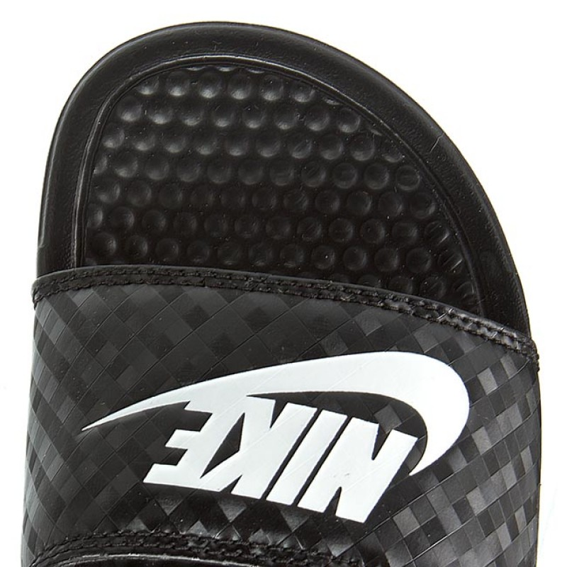 Sandalias Nike Wmns Benassi Jdi Negro Talla #25 Mujer Psd