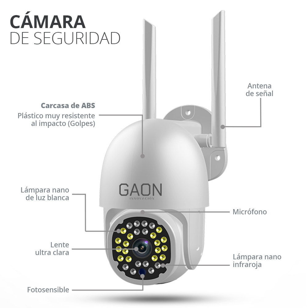 Cámara De Seguridad Videovigilancia Remota Network Hd