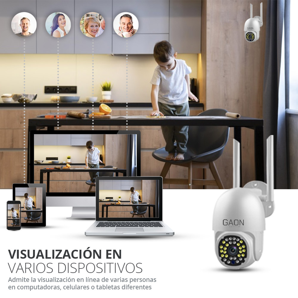 Cámara De Seguridad Videovigilancia Remota Network Hd