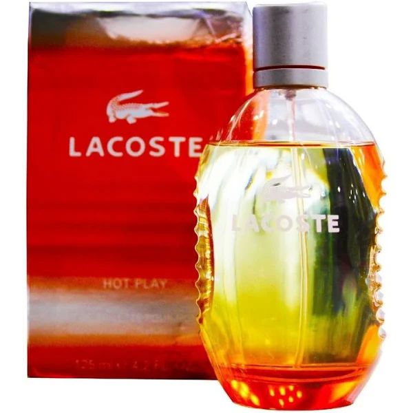 Perfume Hot Play Lacoste Edt 125ml Caballero Descontinuado