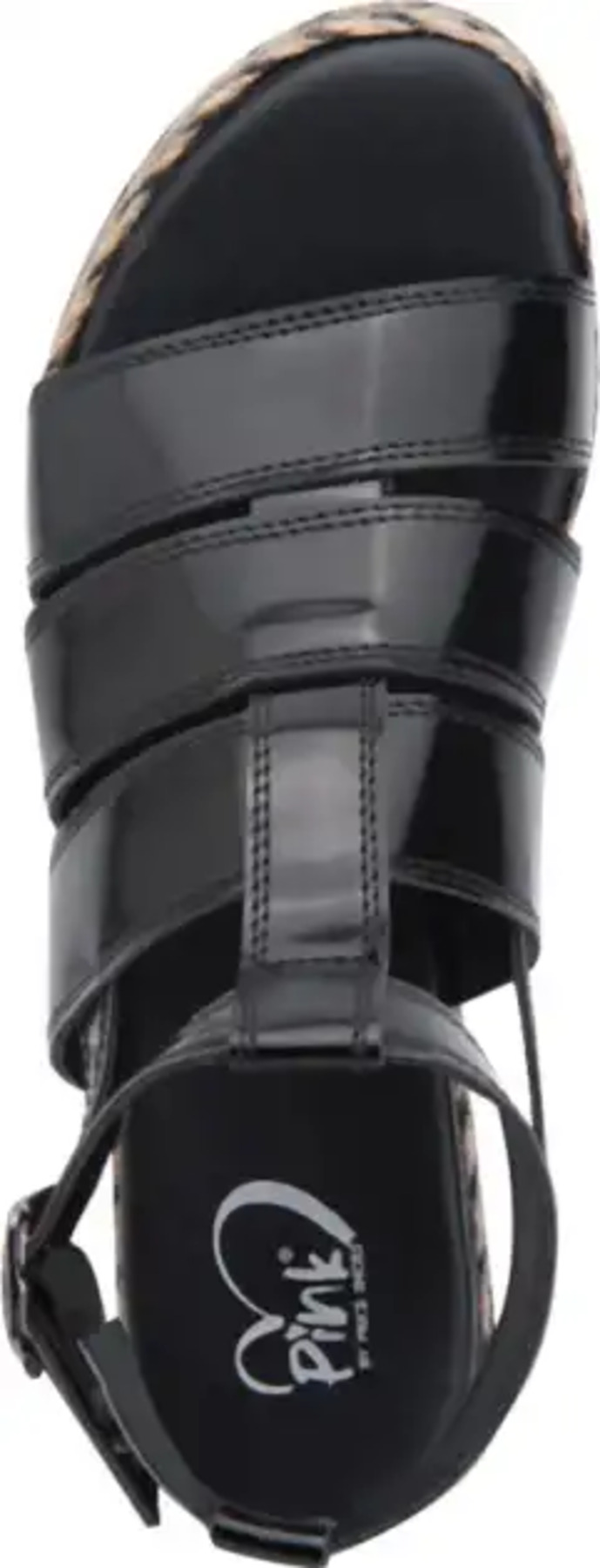 Sandalia Casual Color Negro Con Plataforma Para Mujer Pink By Price Shoes 8316 1034494