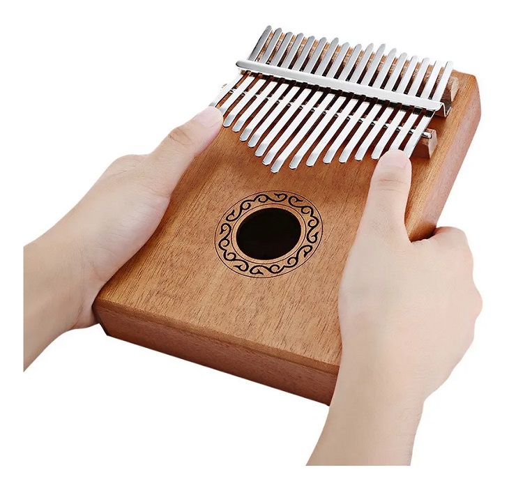 17 Teclas Kalimba Instrumento Musical de Madera