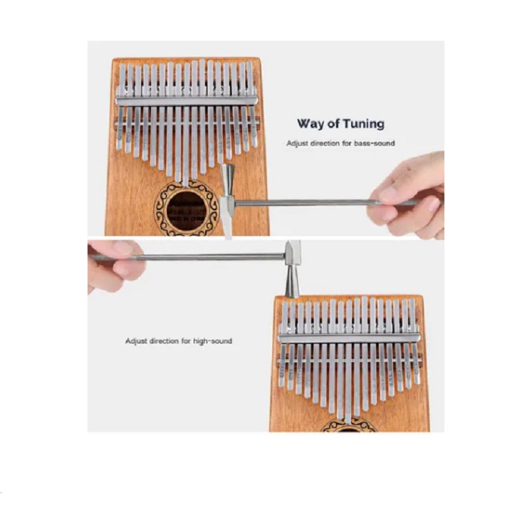 17 Teclas Kalimba Instrumento Musical de Madera