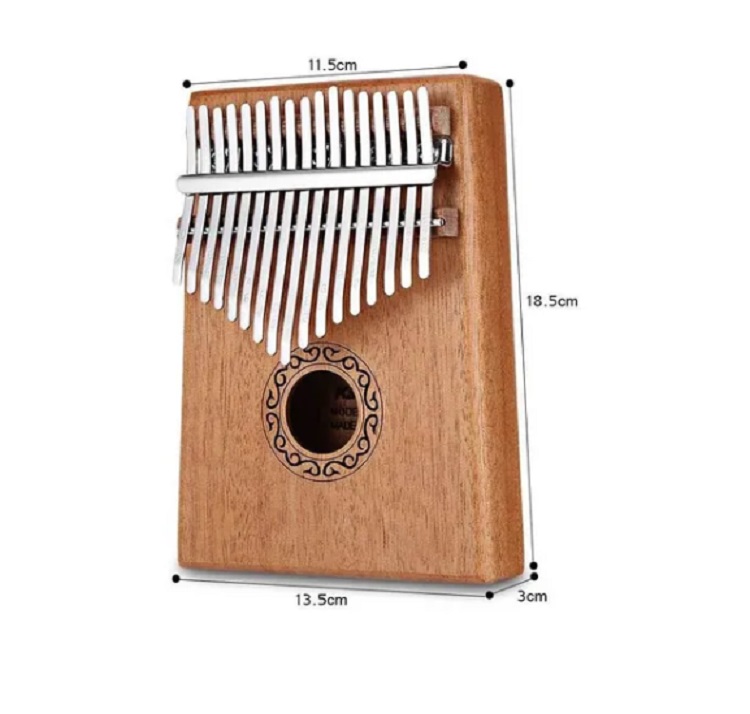 17 Teclas Kalimba Instrumento Musical de Madera