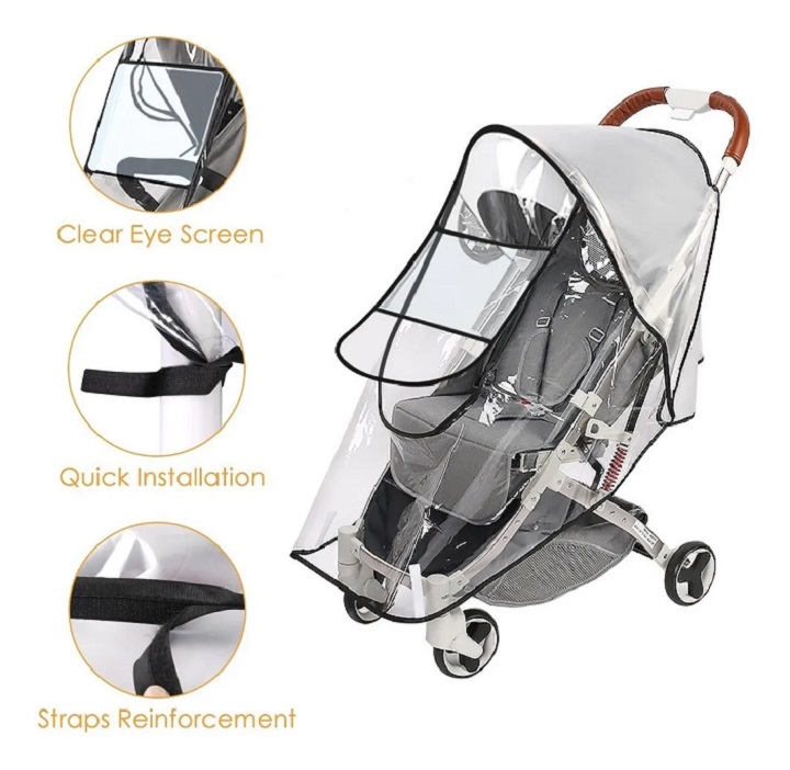 Cubierta Protectora Carriola Lluvia Bebé