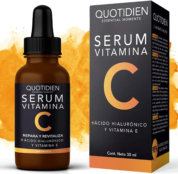 Serum Vitamina C + Ácido Hialurónico + Vitamina E
