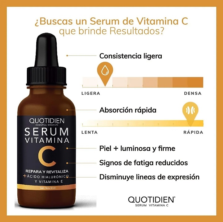 Serum Vitamina C + Ácido Hialurónico + Vitamina E