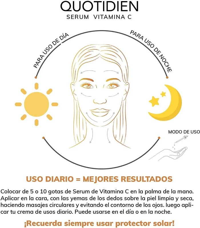 Serum Vitamina C + Ácido Hialurónico + Vitamina E