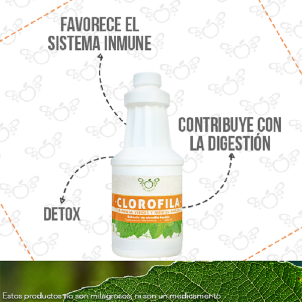 CLOROFILA LIQUIDA BY MCBERRY