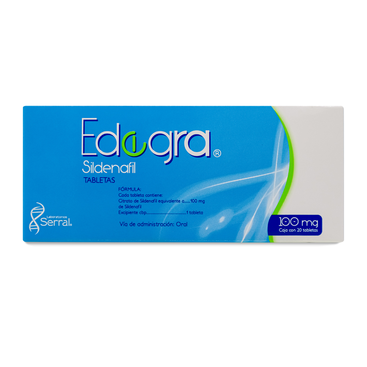 Sildenafil edegra 20 tabs 100 mg serral