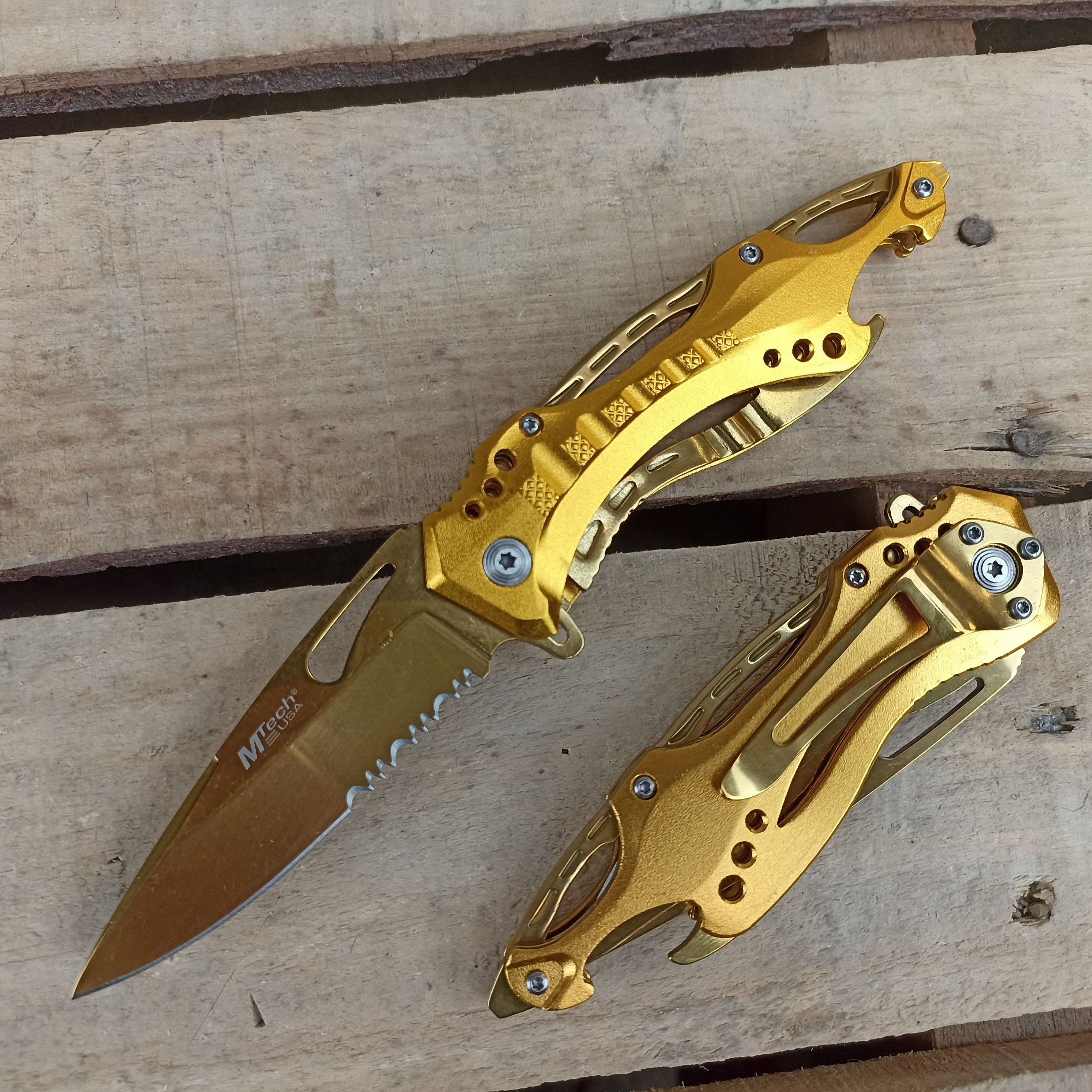 Navaja Paramedico Rescate MT-A705GD