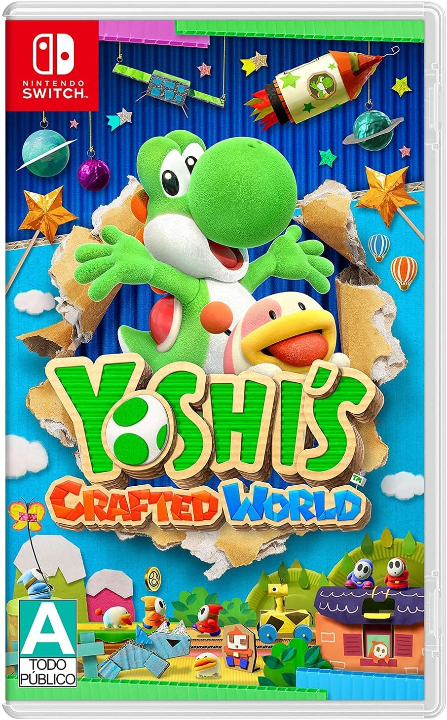 Nintendo Switch Juego Yoshi's Crafted World