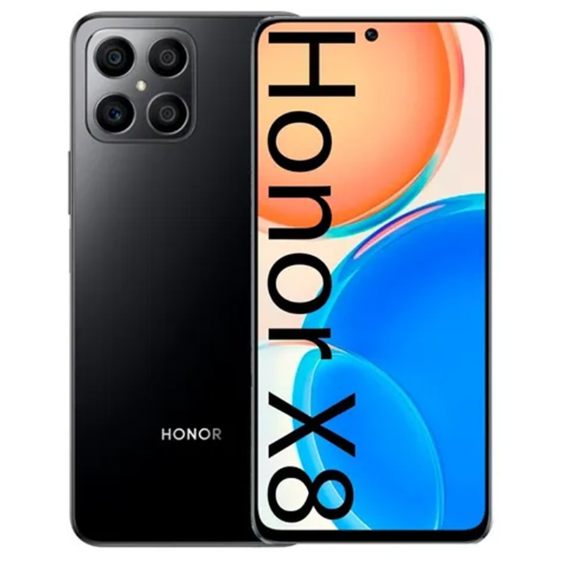 Honor X8 6+128 Negro Promoción