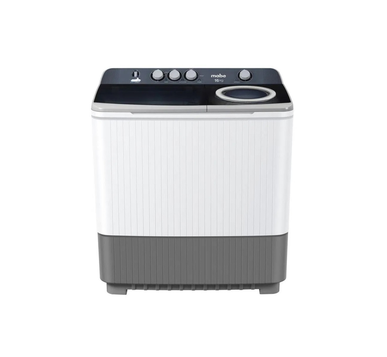 LAVADORA MABE LMDX6123PBAB 16 KG, 2 TINAS BLANCO ORTY ENTREGA SÓLO VÁLIDA EN LA CIUDAD DE MÉXICO Y ZONA METROPOLITANA