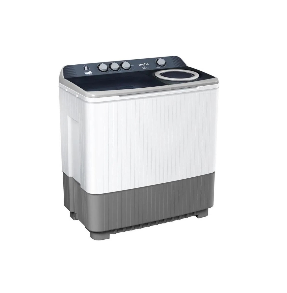 LAVADORA MABE LMDX6123PBAB 16 KG, 2 TINAS BLANCO ORTY ENTREGA SÓLO VÁLIDA EN LA CIUDAD DE MÉXICO Y ZONA METROPOLITANA