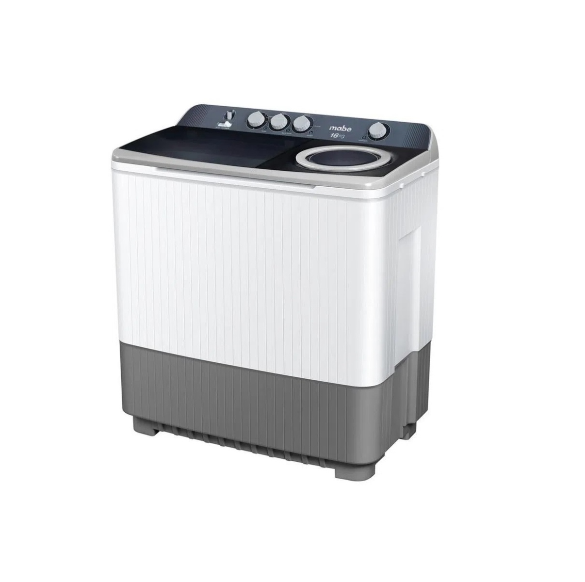 LAVADORA MABE LMDX6123PBAB 16 KG, 2 TINAS BLANCO ORTY ENTREGA SÓLO VÁLIDA EN LA CIUDAD DE MÉXICO Y ZONA METROPOLITANA