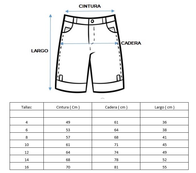 Bermuda mezclilla strech, con detalle en bolsas traseras y destrucción al frente pixxtols CB018