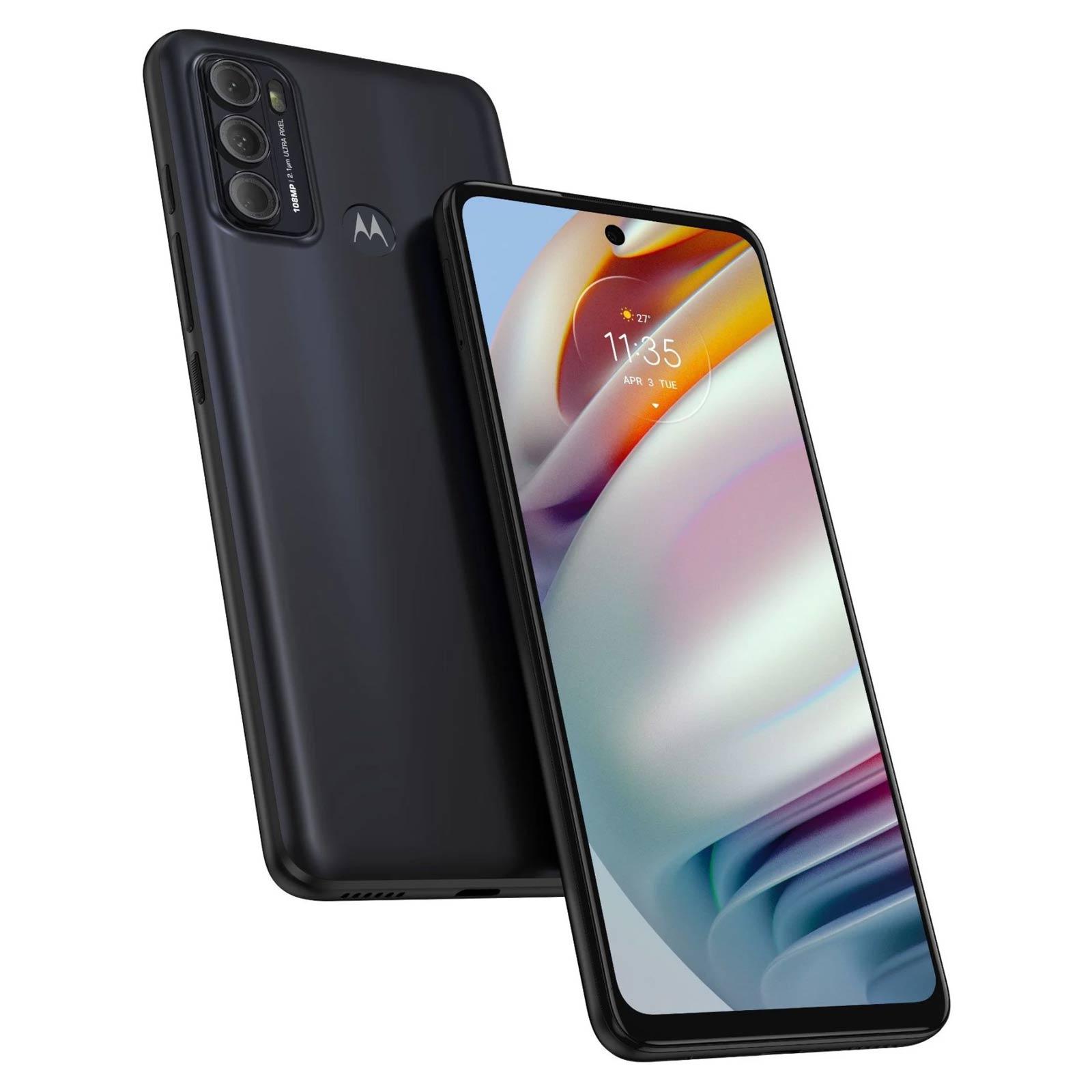 Celular Motorola G60 128GB 6GB Negro Moonless 108MP Dual Desbloqueado 6000 mAh
