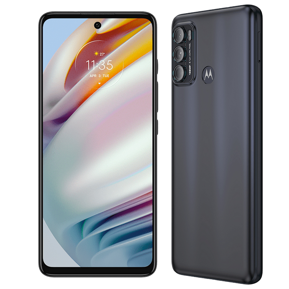 Celular Motorola G60 128GB 6GB Negro Moonless 108MP Dual Desbloqueado 6000 mAh