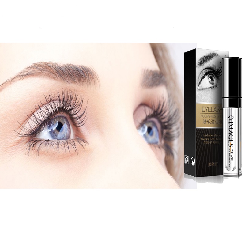 Suero de crecimiento de pestañas.