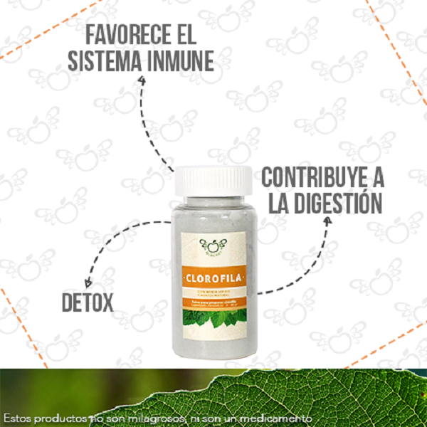 CLOROFILA EN POLVO BY MCBERRY