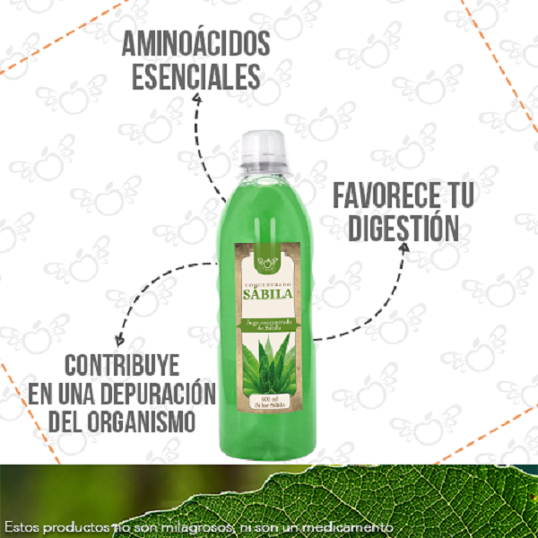 JUGO CONCENTRADO DE SABILA BY MCBERRY