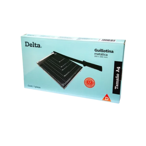 Guillotina Delta A4 Tamaño Carta Barrilito 