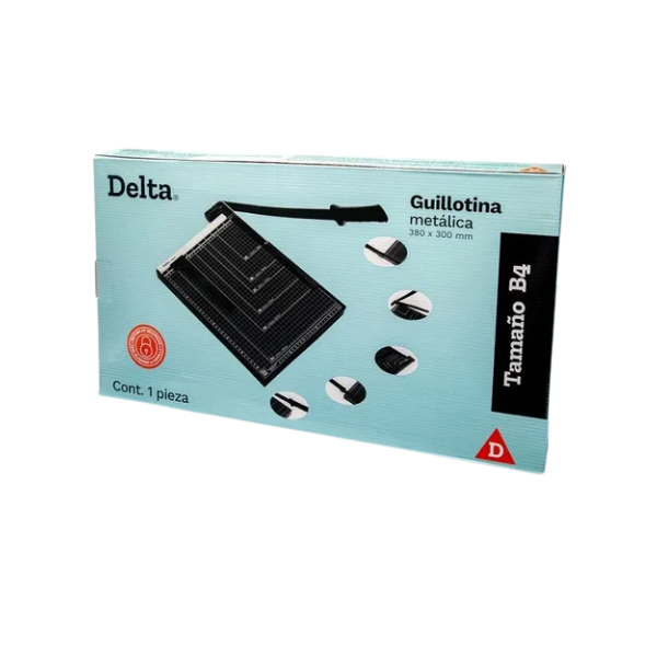 Guillotina Delta B4 Tamaño Oficio Barrilito 