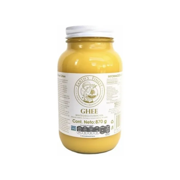 Mantequilla Clarificada Earth's Finest Ghee De 870g 