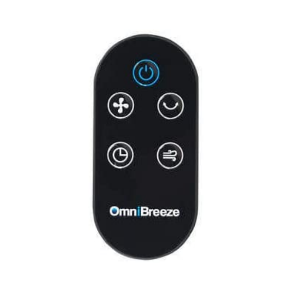 Ventilador De Torre Omni Breeze 4 Velocidades Control Remoto