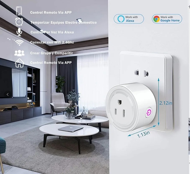 Enchufe Inteligente Wifi Smart Plug Con App