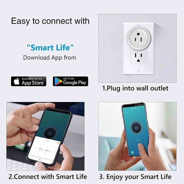 Enchufe Inteligente Wifi Smart Plug Con App