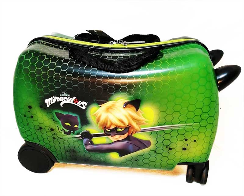 Maleta Montable Rígida Catnoir Miraculous Ladybug 