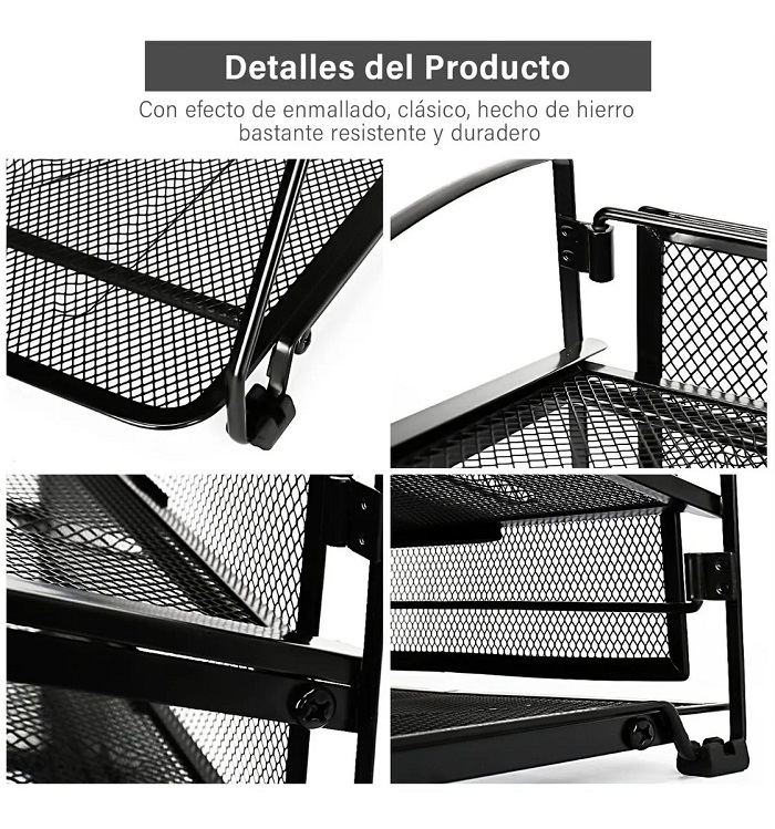 Archivero De 5 Niveles Estante Para Archivos Y Escritorio