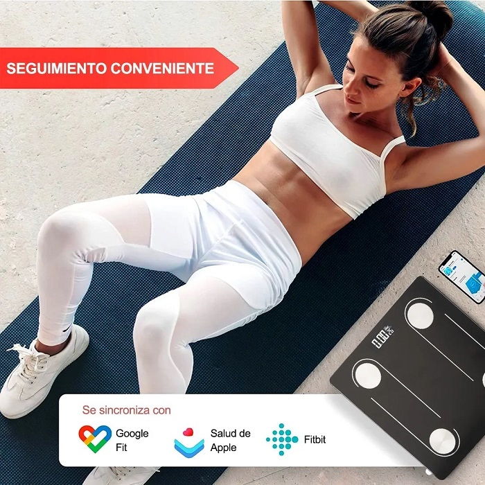 Escala De Grasa Corporal Digital Inteligente Bluetooth 4.0
