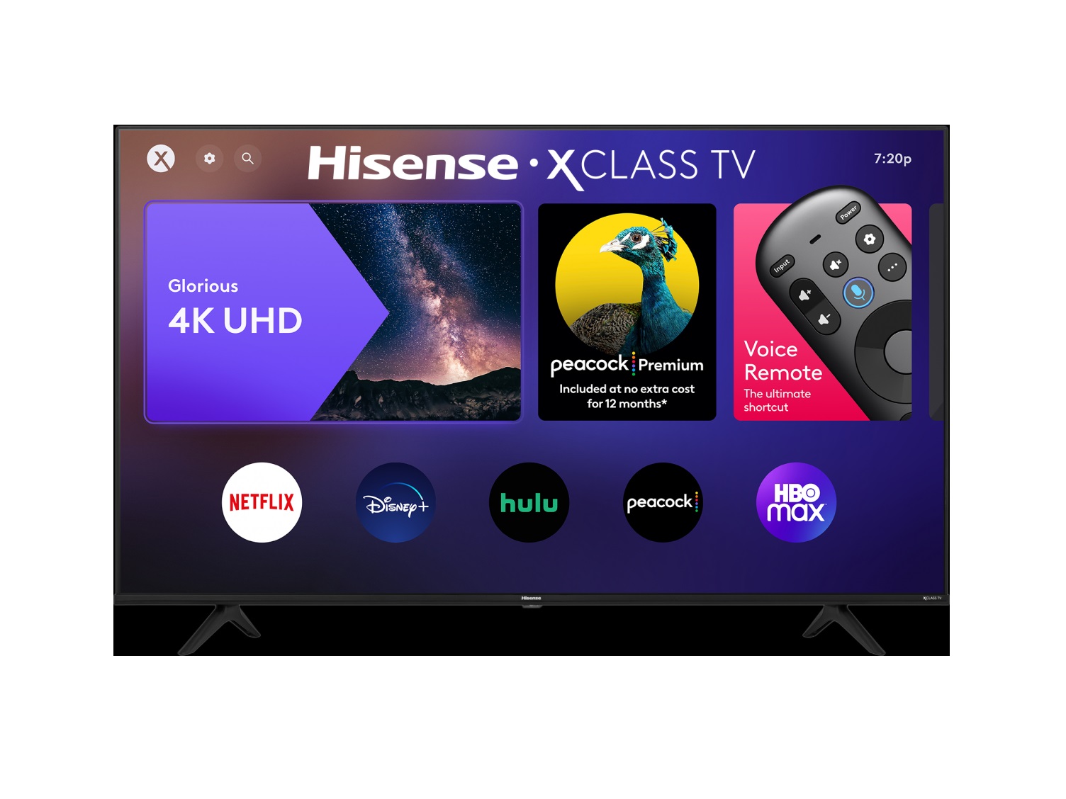 TV Hisense Pantalla 43 Pulgadas 4K Ultra HD Smart TV LED 43A6H