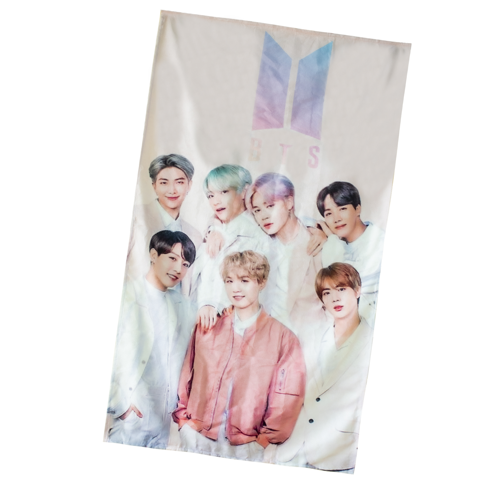 Toalla De Baño Bts Army Kpop Microfibra Poliester Diseño