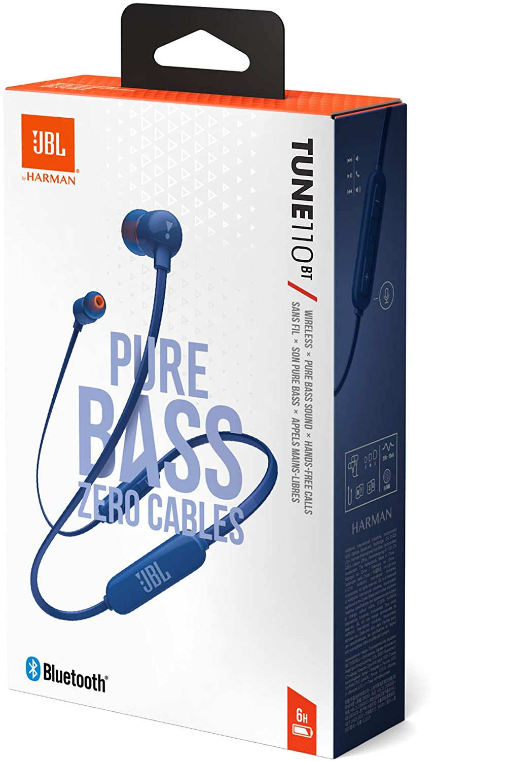 Audífonos Inalámbricos Jbl Tune 110bt Blue.